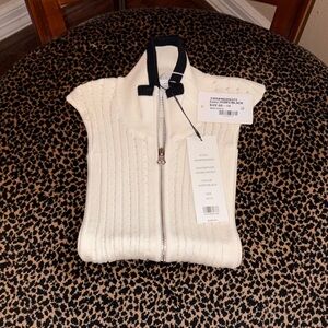 Veronica Beard Anora Dickey- Ivory/Black- NWT